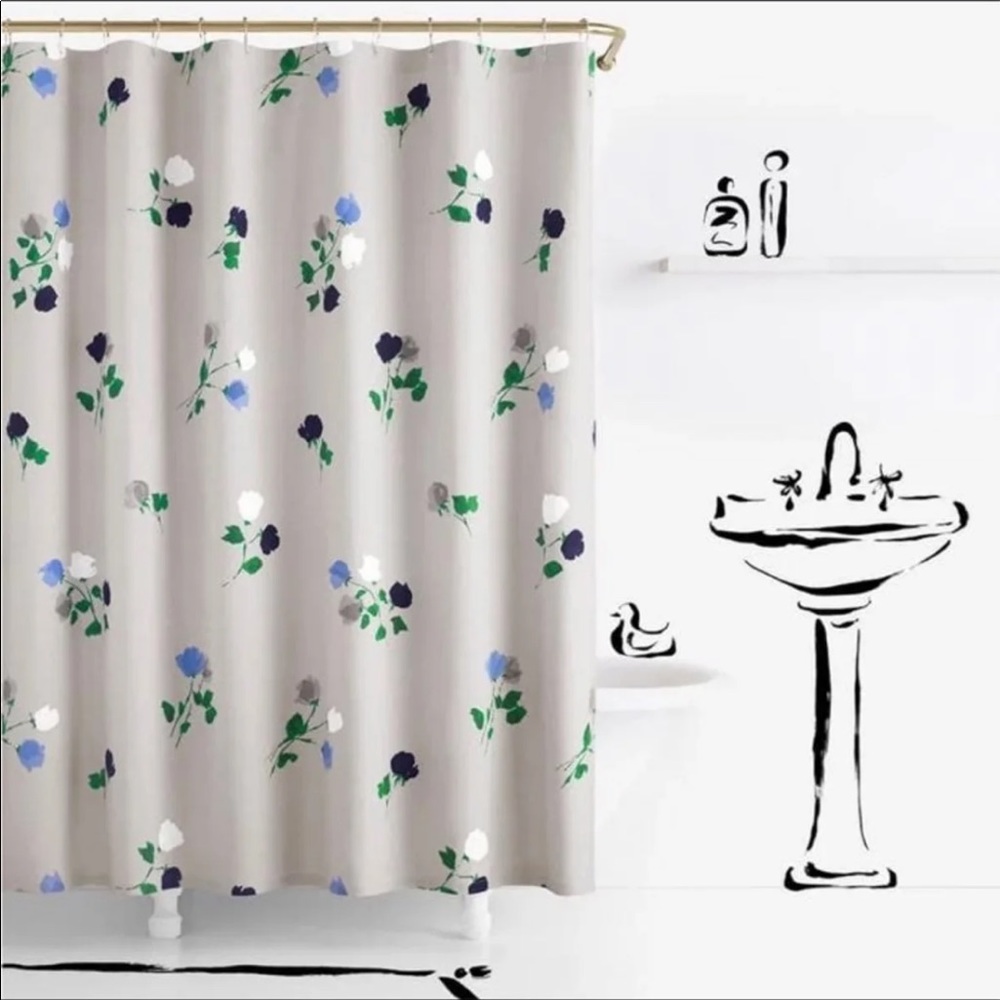 Kate Spade Willow Court Shower Curtain